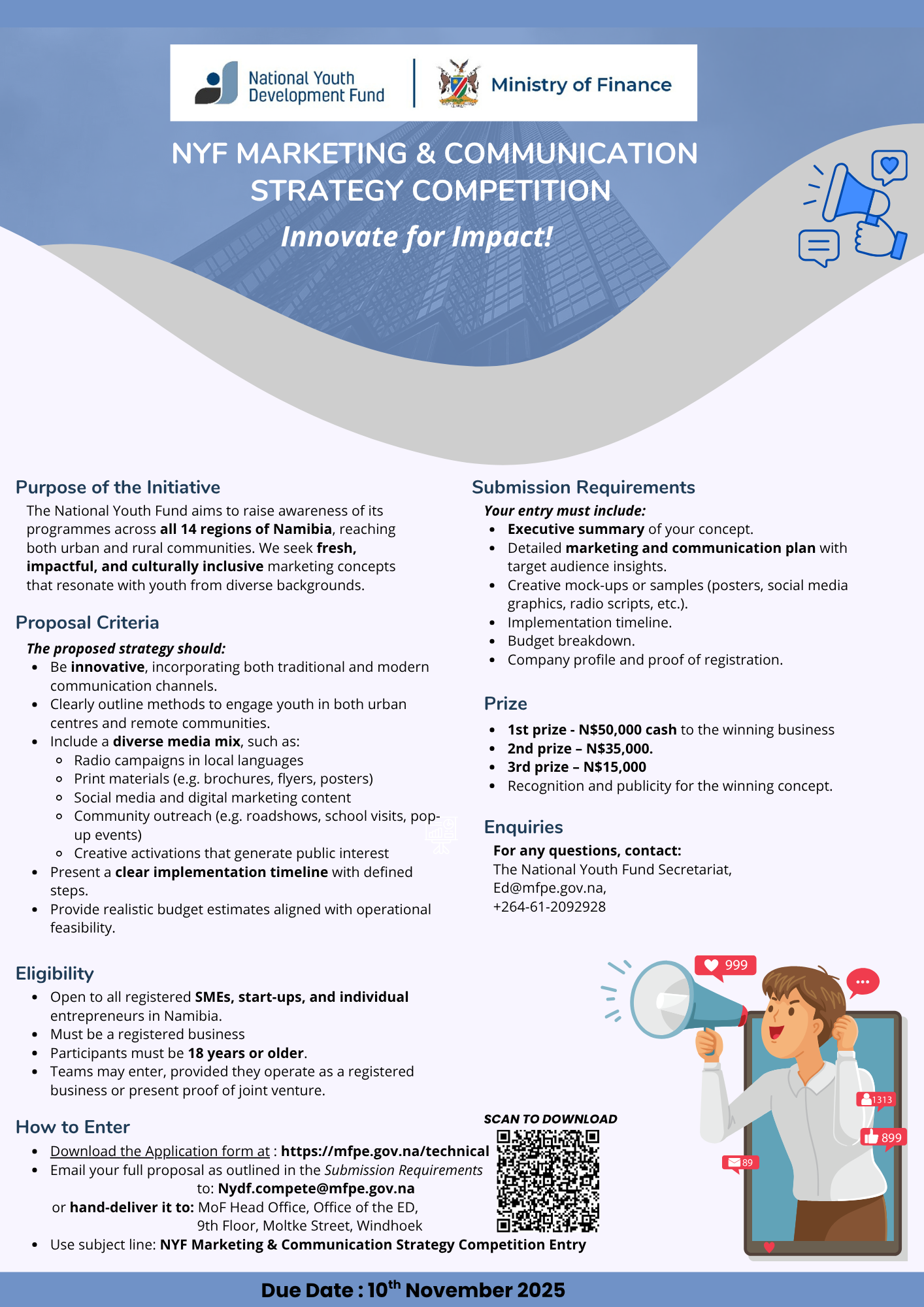 NYF Marketing Competition